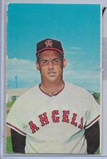 1966 Dexter Press California Angels Robert "Bob" Rodgers Card Vg-Vg-Ex Condition