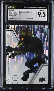 CGC 9.5 Jackal #7 Rampant 2024 UD Halo Legacy Collection - Picture 1 of 2