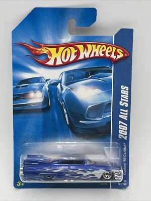 Cadillac Kmart 2007 Hot Wheels All Stars Custom '59 exclusivo azul 1/64 #151/180 Foto 1 de 4