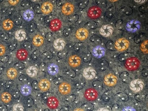 Artemis quilt fabric by Blank Textiles BTR3707-M olive swirls - Picture 1 of 4