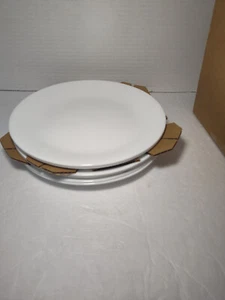 Corelle 8.5-Inch Winter Frost White Salad Plates - 6-Piece Set, Dishwasher Safe - Picture 1 of 9