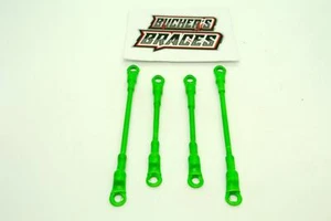 Bucher's Braces for 1/10 Decked Late Model & Midwest Mod MWM Bodies Green - Picture 1 of 2