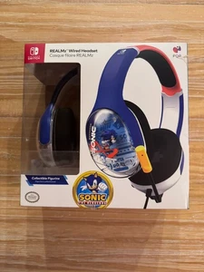 Nintendo Switch Realmz Wired Headset (Sonic Go Fast) PDP Sealed/New - Picture 1 of 7