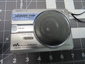 Vintage Sony Walkman WM-SR10 AM/FM/Cassette with Flat Mic Belt Replaced Tuned - Picture 1 of 8