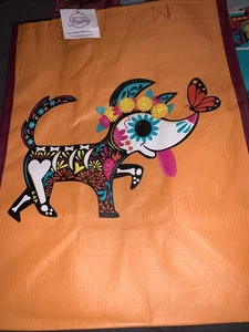 Bolso HEB Día de Los Muertos 13 x 10 El Perro Perro y Gato Gato NUEVO - Imagen 1 de 2