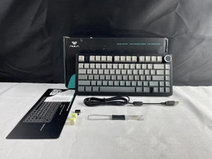 Aula F75 Pro Black 3 w 1 Klawisze wymiany na gorąco RGB Uszczelka Klawiatura mechaniczna - Zdjęcie 1 z 12