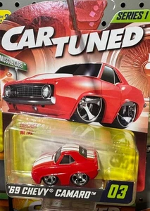 car tuned series 1 69 1969 Chevy C rot diecast metal 1/64 scale - Bild 1 von 1