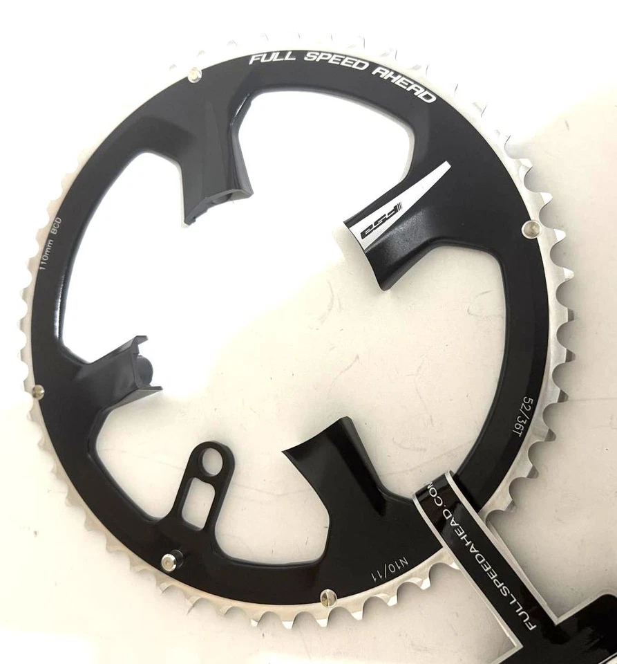 FSA K-Force ABS Bike Outer Chainring 110 BCD 5 -Bolt  52T 10-11 Speed - WA426 - Image 1 of 4