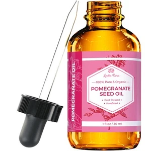 Pomegranate Seed Oil by Leven Rose, 100% Pure Unrefined Cold Pressed Antioxidant - Picture 1 of 7