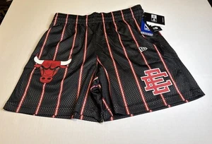 Eric Emanuel Chicago Bulls New Era Shorts Men’s Size Large. - Picture 1 of 12