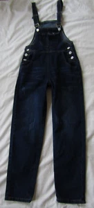 *YOUTH* Girls Jeans Denim Bibbed Overalls sz Small - Picture 1 of 5