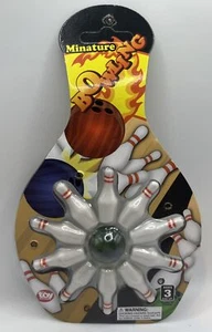 Mini Bowling Game Fun Novelty Play Game Party Game Night Playing - Picture 1 of 4