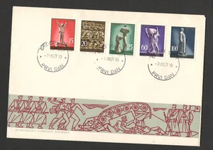 YUGOSLAVIA-FDC-FAMOUS-TITO - 1961. - Imagen 1 de 2