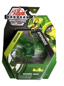 New! Bakugan Evolutions Geogan Amphrog Action Figure by Spin Master - Picture 1 of 2