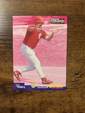 1995 Upper Deck Baseball John Mabry RC #21 St. Louis Cardinals Rookie