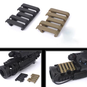 5 Slot 20mm Picatinny Rail Cover for PEQ DBAL M300 M600 Flashlight Switch Holder - Picture 1 of 9