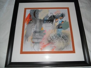 FRAMED MONTAGE ART PRINTS, EX SHOW HOME ITEMS - Picture 1 of 2