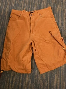 Barcode Jeans -Shorts Men’s Size 38 VINTAGE Skater Y2K Yellow - Picture 1 of 9