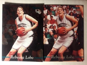 1995 CLASSIC [2] W/ FOIL #82 UNIVERSITY CONNECTICUT REBECCA LOBO HOF NM/MT 02259 - Picture 1 of 5
