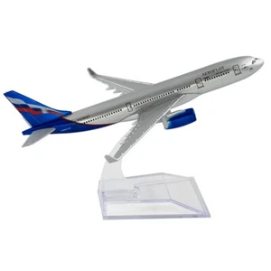15.5cm Aircraft Aeroflot Russia Airlines Airbus a330 Alloy Plane Model Toy Gift - Bild 1 von 6