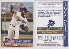 2014 Grandstand Pensacola Blue Wahoos Daniel Corcino #36