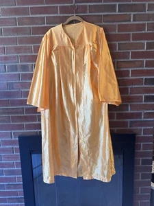 Shiny Gold Graduation Gown - Picture 1 of 7