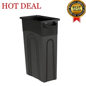 NEW trash can 23 Gallon Heavy Duty Plastic Highboy Garbage Container Trash Can - Picture 1 of 9