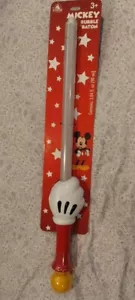 NWT !! Disney Mickey Mouse Magical Wand Light Up Bubble Baton Flashing Lights - Picture 1 of 5