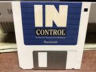 In Control for Macintosh Software 3-1/2" disks - vintage Mac software
