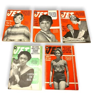 Lot of 5 Jet Magazine Issues 1966 Black History Pop Culture Civil Rights - Rare! - Picture 1 of 11
