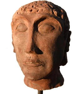 Canopo etrusco in terracotta - Etruscan canopy in terracotta 12411 - Imagen 1 de 1