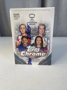 Topps Soccer Womens Champions League Trading Cards 2023-24 NEW unopened Box - Picture 1 of 6