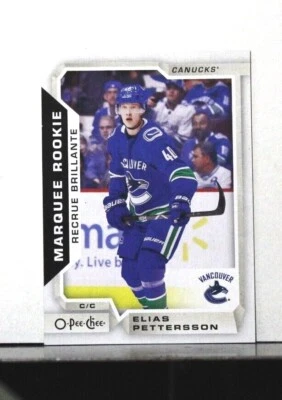 ELIAS PETTERSSON 18/19 OPC O-Pee-Chee Update Marquee Rookie #611 Canucks Card - Image 1 of 2