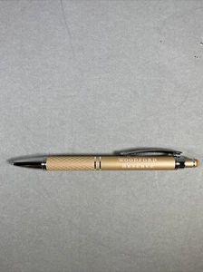 New Woodford Reserve Distillery Ballpoint Pen Gold Silver w/ Screen Touchpad - Imagen 1 de 13
