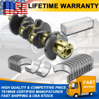 For Toyota 4Runner Pickup Celica Corona 22RE 2.4L Crankshaft + Main Rod Bearings - Image 1 of 4