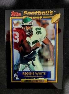 Reggie White 1992 Topps Football's Finest - #32 Limited Edition Eagles - Picture 1 of 2