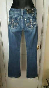 Stivaletto jeans firmato Miss Me tasche impreziosite taglia 25 JP53428 - Foto 1 di 7
