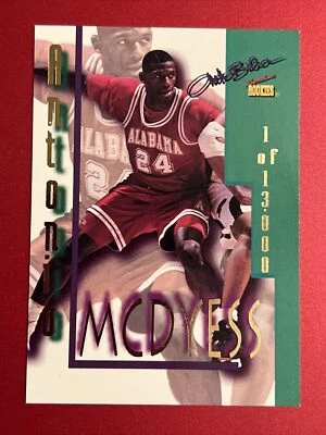 1995 Signature Rookies Autobilia #2 Antonio McDyess  Basketball Card - Image 1 of 2