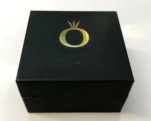 PANDORA | GOLD & BLACK JEWELRY GIFT BOX ✪NEW✪ 3X3 AUTHENTIC MULTIFUNCTION RARE - Picture 1 of 7