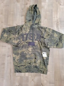 Under Armour Project Rock Camo Hoodie USA Herren Small Veteran's Day Sweatshirt - Bild 1 von 8