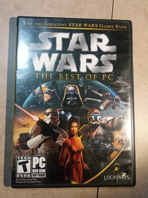 Star Wars: The Best of PC (PC, 2006) 3 Discs with Manual & Case - Image 1 of 4