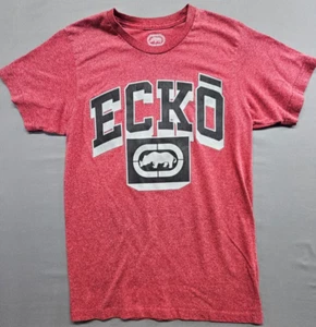 Camiseta ECKO Unlimited Rhino Logo Rojo Jaspeado Talla Mediana - Imagen 1 de 11