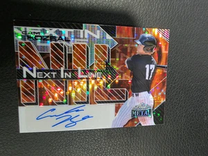 2025 Leaf Metal Baseball Cam Kozeal Fire Pulsar Next in line Auto 1/1 - Picture 1 of 2
