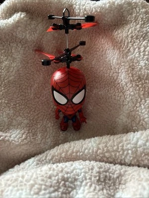 Superhero Spiderman Sensor Aircraft (No Remote) USB Charger Flying Superhero Toy - Image 1 of 4