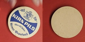 Kirner Pils Andres rund Druck einseitig Brauerei Bierdeckel Bier - Bild 1 von 1