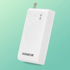 Detector de vibraciones inalámbrico de 433 MHz sensor de rotura de vidrio para sistema de alarma de 433 MHz - Imagen 1 de 7