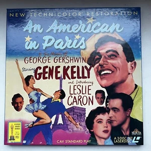 AN AMERICAN IN PARIS Laserdisc Box Set [ML102803] Technicolor Restoration - Imagen 1 de 2
