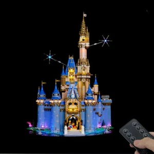 Kit De Lumière Led Télécommande DIY Uniquement Pour Lego®43222 Château Disney - Picture 1 of 6