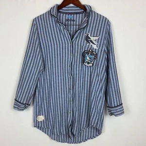 Camicia/camicia da notte Primark Harry Potter Corvonero sonno con bottoni - Foto 1 di 8