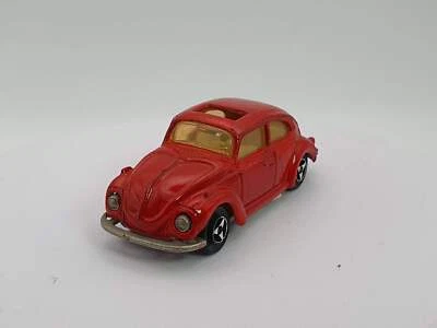 Volkswagen Maggiolino Majorette 1/60 Rosso - Immagine 1 di 4